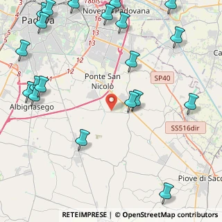 Mappa Via Francesco Petrarca, 35020 Polverara PD, Italia (6.3075)
