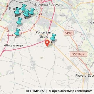 Mappa Via Francesco Petrarca, 35020 Polverara PD, Italia (6.45091)