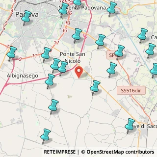 Mappa Via Francesco Petrarca, 35020 Polverara PD, Italia (5.6875)