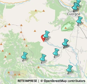 Mappa Frazione Vieta, 10084 Forno Canavese TO, Italia (5.24545)