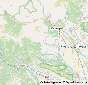 Mappa 10084 Forno Canavese TO, Italia (9.2845)