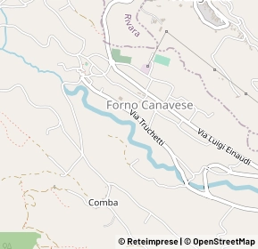 Mappa 10084 Forno Canavese TO, Italia (0.25385)