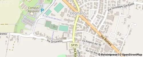 Mappa Legnaro