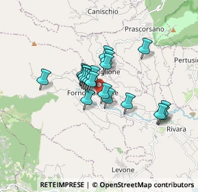 Mappa Via L. Einaudi, 10084 Forno Canavese TO, Italia (1.1745)