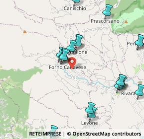 Mappa Via L. Einaudi, 10084 Forno Canavese TO, Italia (2.447)