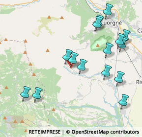 Mappa Via L. Einaudi, 10084 Forno Canavese TO, Italia (4.51467)