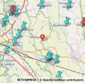 Mappa Strada Provinciale, 26838 Tavazzano con Villavesco LO, Italia (3.0825)