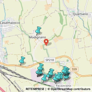 Mappa Strada Provinciale, 26838 Tavazzano con Villavesco LO, Italia (1.5755)