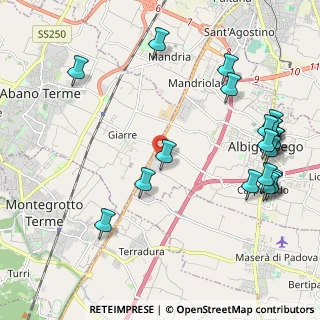Mappa Via L. Da Zara, 35020 Albignasego PD, Italia (2.6155)