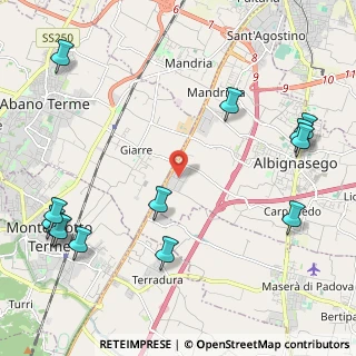 Mappa Via L. Da Zara, 35020 Albignasego PD, Italia (2.91923)