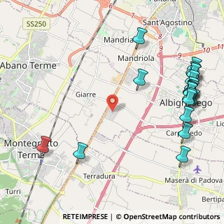 Mappa Via L. Da Zara, 35020 Albignasego PD, Italia (2.877)