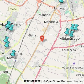 Mappa Via L. Da Zara, 35020 Albignasego PD, Italia (3.48636)