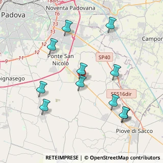 Mappa Via Romea, 35020 Legnaro PD, Italia (4.26091)