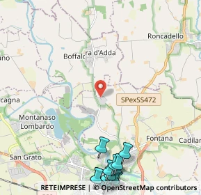 Mappa Cascina Casamicciola, 26900 Lodi LO, Italia (3.30667)