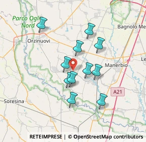 Mappa Via Grande, 25022 Borgo San Giacomo BS, Italia (5.72)