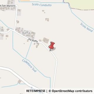 Mappa Via baffa, 37040 Zimella, Verona (Veneto)
