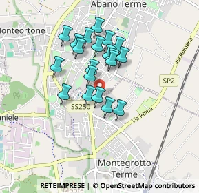 Mappa Via Abano Terme, 35036 Montegrotto Terme PD, Italia (0.6965)