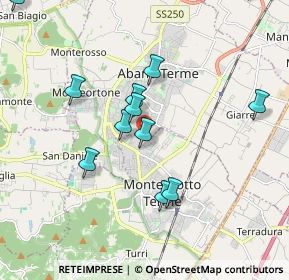 Mappa Via Abano Terme, 35036 Montegrotto Terme PD, Italia (2.02917)