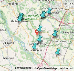 Mappa Via Amburgo, 20088 Rosate MI, Italia (7.47)