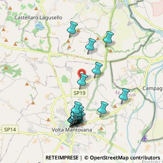 Mappa Strada dei Colli Nord, 46049 Goddi MN, Italia (2.1125)