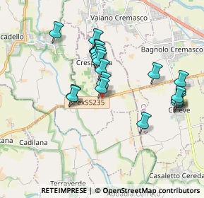 Mappa S.S. 235 Loc. Conca Verde, 26835 Crespiatica LO, Italia (1.7)