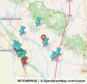 Mappa Cascina Romana, 10090 San Giorgio Canavese TO, Italia (4.39333)