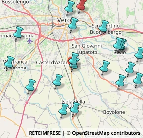 Mappa Via Baruchello, 37060 Buttapietra VR, Italia (9.9115)