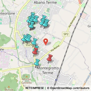 Mappa Via Lachina, 35036 Montegrotto Terme PD, Italia (0.9795)
