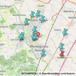 Mappa Via Lachina, 35036 Montegrotto Terme PD, Italia (1.89643)