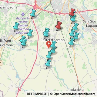 Mappa Via Custoza, 37068 Forette VR, Italia (4.0885)