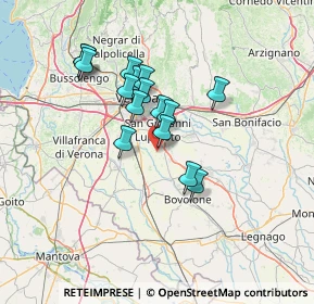 Mappa Via dell'Artigianato, 37057 Raldon VR, Italia (11.13188)