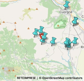 Mappa Frazione Marietti, 10084 Forno Canavese TO, Italia (3.80333)