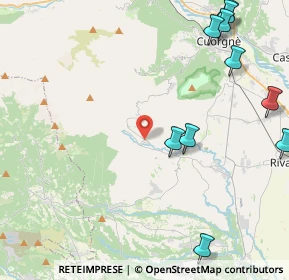 Mappa Via Enrico de Nicola, 10084 Forno Canavese TO, Italia (7.677)