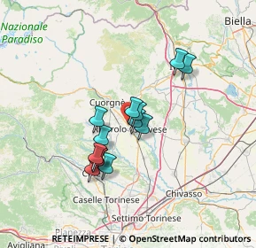 Mappa C.so Indipendenza, 10085 Rivarolo Canavese TO, Italia (10.53692)