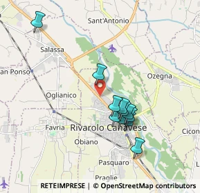 Mappa C.so Indipendenza, 10085 Rivarolo Canavese TO, Italia (1.60818)