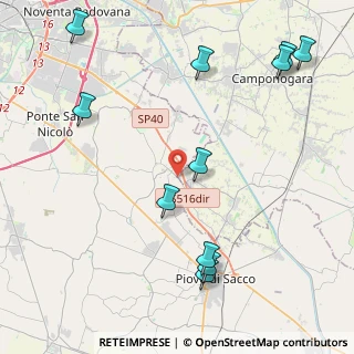 Mappa Via Marconi, 35020 Sant'Angelo di Piove di Sacco PD, Italia (5.36)