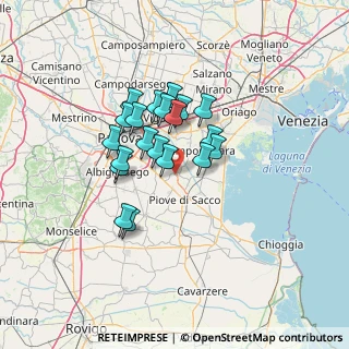 Mappa Via Marconi, 35020 Sant'Angelo di Piove di Sacco PD, Italia (9.979)