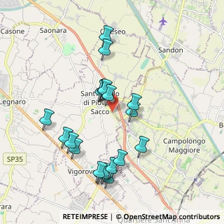 Mappa Via Marconi, 35020 Sant'Angelo di Piove di Sacco PD, Italia (1.8555)