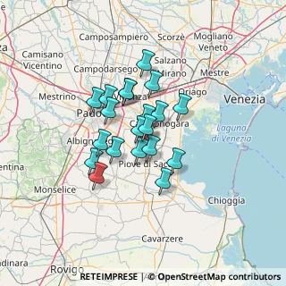 Mappa Via Prov.le Sud, 30010 Campolongo Maggiore VE, Italia (9.445)