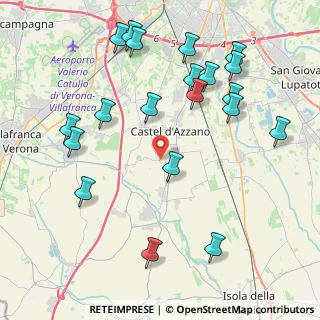 Mappa Via Solferino, 37068 Forette VR, Italia (4.7365)