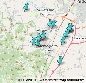 Mappa Corso Terme, 35036 Montegrotto Terme PD, Italia (3.45786)