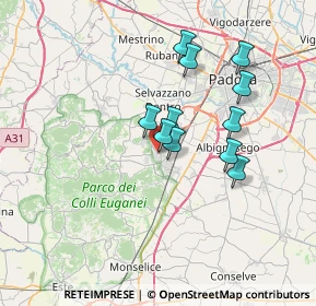Mappa Corso Terme, 35036 Montegrotto Terme PD, Italia (5.73818)