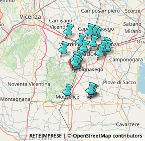 Mappa Corso Terme, 35036 Montegrotto Terme PD, Italia (10.4385)