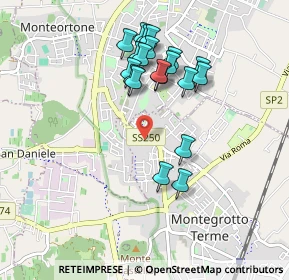 Mappa Corso Terme, 35036 Montegrotto Terme PD, Italia (0.857)