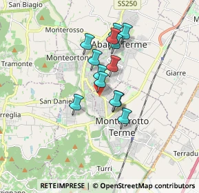 Mappa Corso Terme, 35036 Montegrotto Terme PD, Italia (1.26)