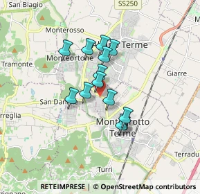 Mappa Corso Terme, 35036 Montegrotto Terme PD, Italia (1.21846)