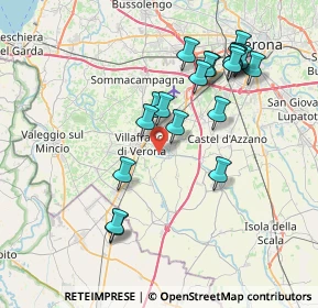 Mappa 37060 Villafranca di Verona VR, Italia (7.5)