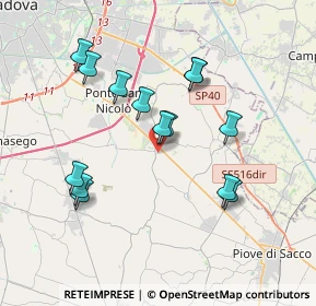 Mappa Via S. Biagio, 35020 Legnaro PD, Italia (3.52929)