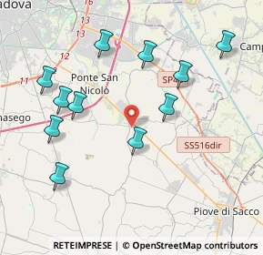 Mappa Via S. Biagio, 35020 Legnaro PD, Italia (4.19)