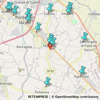 Mappa Via S. Biagio, 35020 Legnaro PD, Italia (2.89)